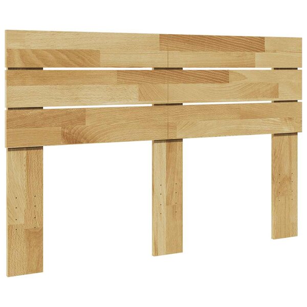 vidaXL Tête de lit 120 cm bois massif de chêne
