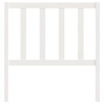 vidaXL Tête de lit Blanc 81x4x100 cm Bois massif de pin