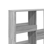 vidaXL Cloison de séparation sonoma gris 100x33x115 cm bois ingénierie