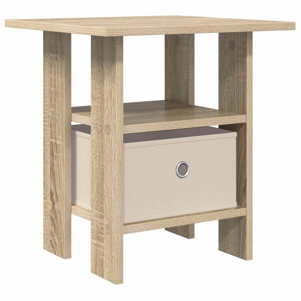 vidaXL Table de chevet Chêne Sonoma 41 x 40 x 45 cm Bois d'ingénierie