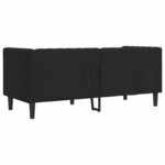 vidaXL Canapé Noir 174 x 74 5 x 70 5 cm PVC