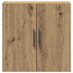 vidaXL Meuble mural chêne artisanal 60 x 31 x 60 cm Bois d'ingénierie