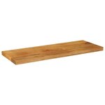 vidaXL Dessus de table 80x30x2 5 cm rectangulaire bois massif manguier