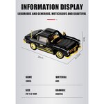 Mould King 10005 - Véhicule classique Gullwing