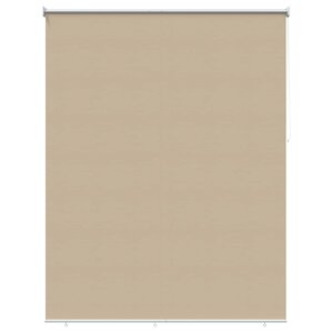 vidaXL Store roulant extérieur protection UV Beige Polyester