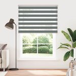 vidaXL Store zèbre gris foncé largeur du tissu 150 9 cm polyester