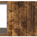 vidaXL Table basse Chêne fumé 90 x 50 x 40 cm Bois d'ingénierie