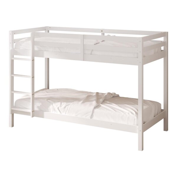 Lit superposé Jip blanc + matelas