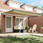 vidaXL Auvent Rétractable Multicolore 400 × 300 cm