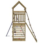 vidaXL Aire de jeux d'extérieur bois de pin imprégné