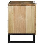 vidaXL Meuble TV Marron 105 x 33 x 46 cm bois de manguier massif