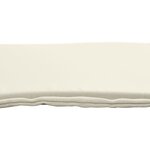 vidaXL Coussins de siège de jardin lot de 6 crème 45x45x2 cm carré