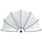 vidaXL Dôme de piscine rond 376x188 cm PVC
