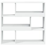 vidaXL Bibliothèque/Séparateur de pièce blanc 100x33x94 5 cm