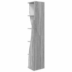 vidaXL Meuble d'angle Blanc 27 5x27x140cm Bois d'ingénierie