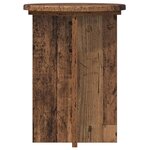 vidaXL Support de Plante 2 pièces Bois ancien Ø29 5 x 40 cm