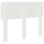 vidaXL Tête de lit Blanc Brillant 120 cm Bois d'ingénierie