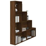 vidaXL Armoire à livres Chêne marron 155x24x160 cm