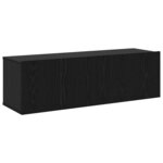 vidaXL Ensemble de 10 meubles TV en bois stratifié noir et chêne - mural