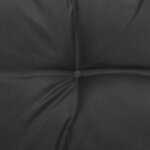 vidaXL Repose-pieds de jardin avec coussins lot de 2 Pin massif