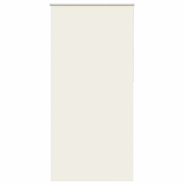 vidaXL Store enrouleur occultant blanc cassé 105x210 cm largeur tissu