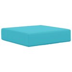 vidaXL Coussin de Siège d'Extérieur Turquoise 40 x 40 x 8 cm