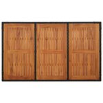 vidaXL Ensemble à manger de jardin coussins 5Pièces Noir Résine tressée