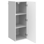 vidaXL Armoire Murale 33 x 34 5 x 90 cm Bois d'ingénierie