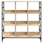 vidaXL Buffet chêne sonoma 102x32x103 5 cm bois d'ingénierie