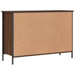 vidaXL Armoire à chaussures chêne marron 100x35x70cm bois d'ingénierie