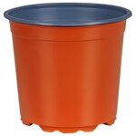 vidaXL Pot à fleurs 100 Pièces Terre cuite Ø 15 x 13 cm Plastique