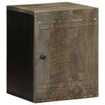 vidaXL Armoire de salle de bain murale 38x33x48cm bois massif manguier