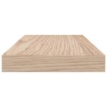 vidaXL Étagères flottantes 2 Pièces 110x23 5x4 cm bois d'ingénierie