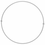 vidaXL Pots de jardin 5 Pièces Blanc 30 x 30 x 20 cm Acier