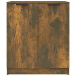 vidaXL Buffet Chêne fumé 60x30x70 cm Bois d'ingénierie