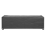vidaXL Housses salon de jardin 2Pièces 8œillets 125x70x35cm rectangulaire