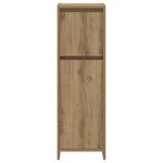 vidaXL Ensemble de meubles salle de bain 4 Pièces bois d'ingénierie