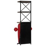 vidaXL Cave à vin Tracteur 49x31x172 cm Bois massif de manguier