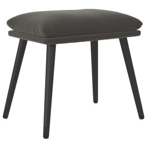 vidaXL Repose-pied Gris foncé 45x29 5x35 cm Velours