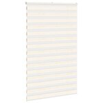 vidaXL Store zèbre beige marbré largeur du tissu 140 9 cm polyester