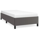 vidaXL Cadre de lit sans matelas gris 80x200 cm similicuir