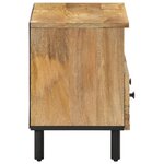 vidaXL Meuble TV 70x33x46 cm Bois massif de manguier
