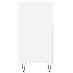 vidaXL Buffet Blanc 60x35x70 cm Bois d'ingénierie