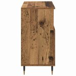 vidaXL Buffets 2 Pièces Bois ancien 120 x 35 x 70 cm Bois d'ingénierie