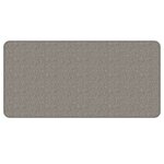 vidaXL Tapis de couloir aspect sisal argenté 50x100 cm