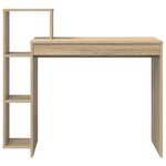 vidaXL Bureau Chêne sonoma 100 x 40 x 90 cm Bois d'ingénierie