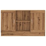 vidaXL Buffet chêne artisanal 120x30 5x70 cm bois d'ingénierie