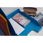 Trieur pocket PP 6 Comp. 11x18 CRYSTAL EXACOMPTA