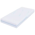 vidaXL Matelas Blanc 70 x 200 cm Mousse
