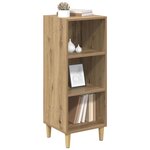 vidaXL Buffet Chêne artisanal 34 5 x 32 5 x 90 cm Bois d'ingénierie